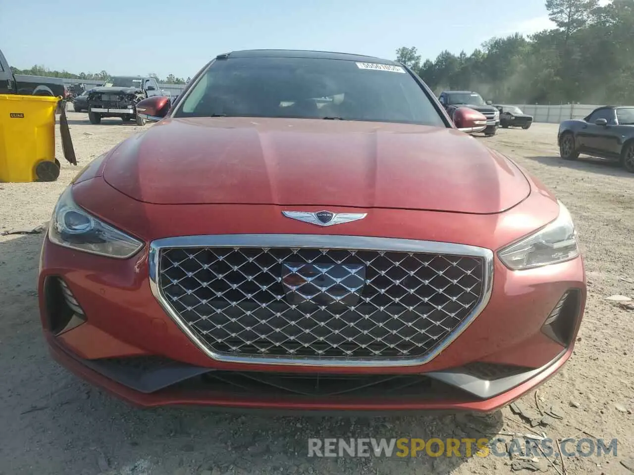 5 Photograph of a damaged car KMTG34LA0KU012504 GENESIS G70 2019