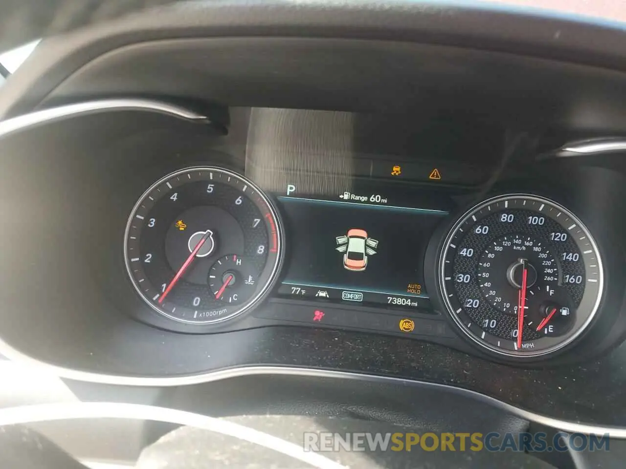 9 Photograph of a damaged car KMTG34LA0KU012504 GENESIS G70 2019