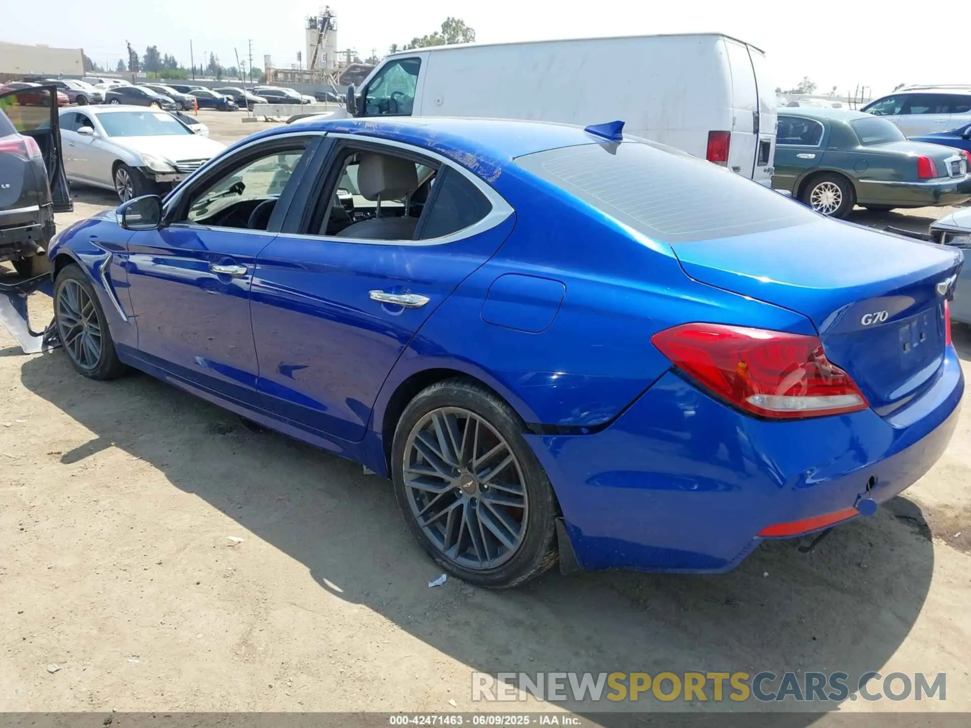 3 Photograph of a damaged car KMTG34LA0KU020554 GENESIS G70 2019