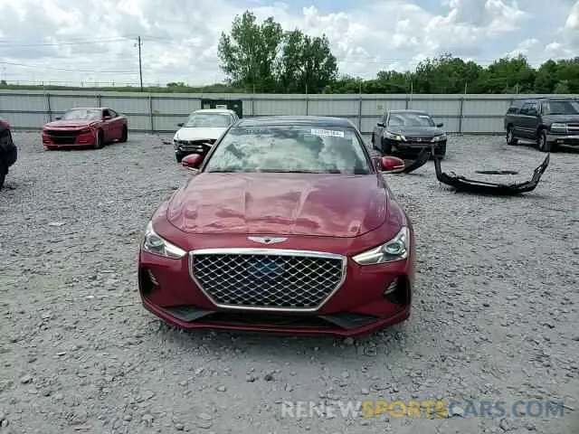 10 Photograph of a damaged car KMTG34LA2KU032267 GENESIS G70 2019