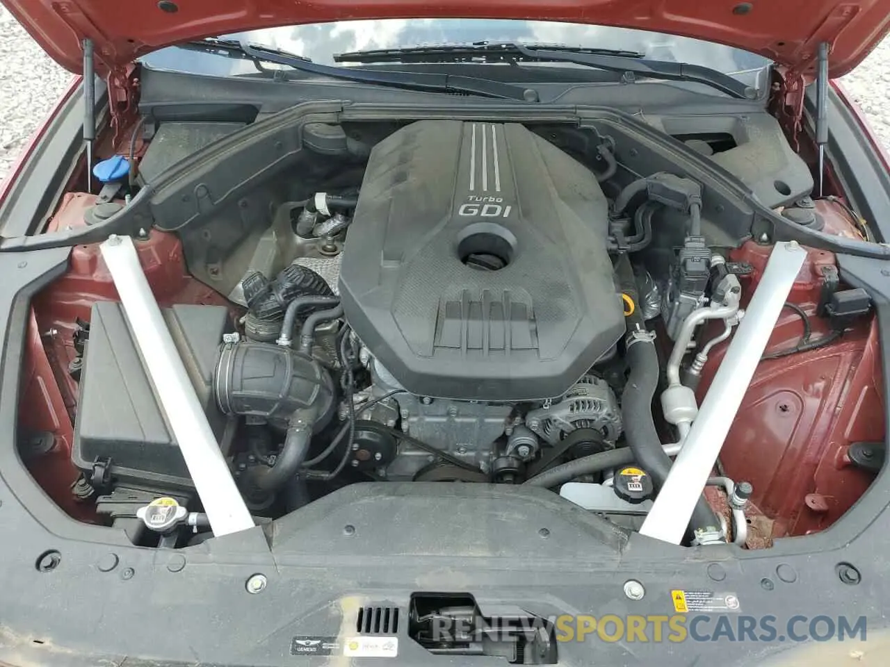 13 Photograph of a damaged car KMTG34LA2KU032267 GENESIS G70 2019