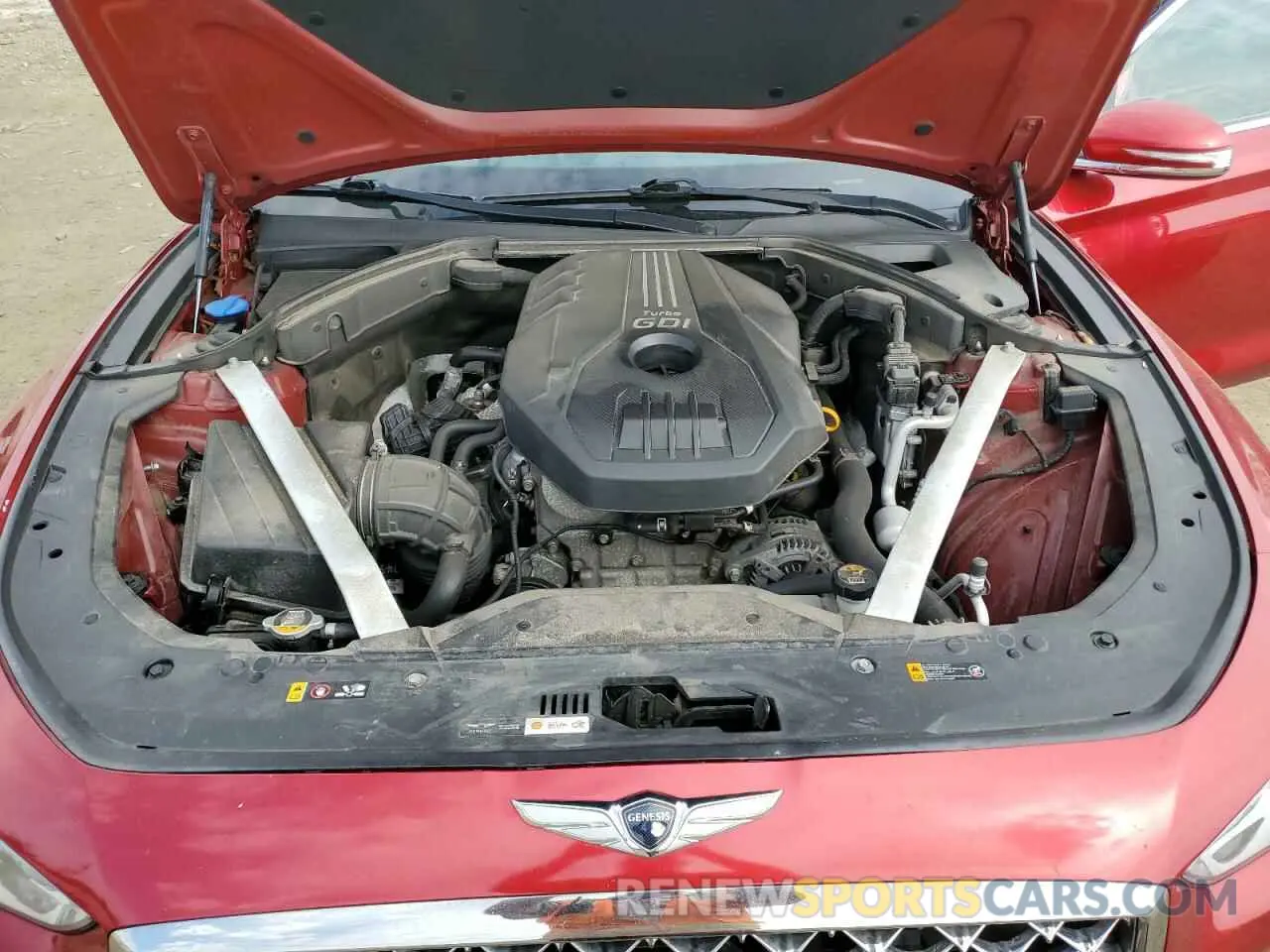 11 Photograph of a damaged car KMTG34LA3KU018183 GENESIS G70 2019