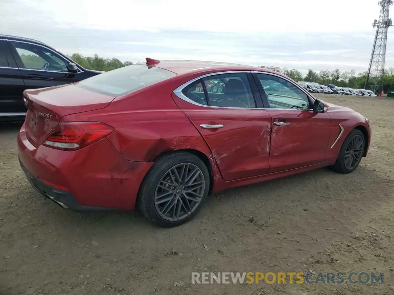 3 Photograph of a damaged car KMTG34LA3KU018183 GENESIS G70 2019