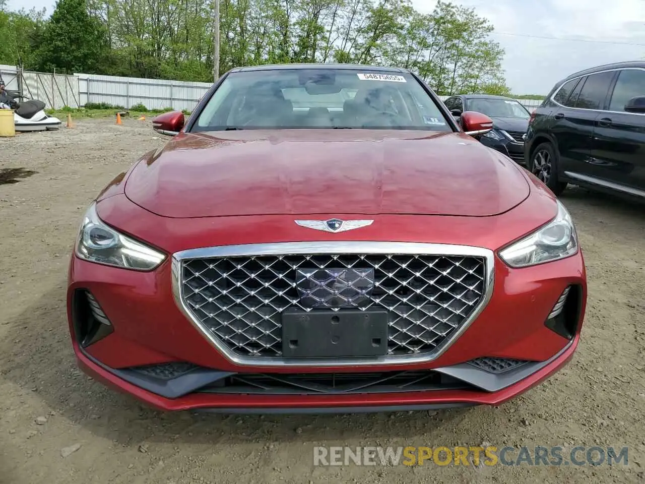 5 Photograph of a damaged car KMTG34LA3KU018183 GENESIS G70 2019
