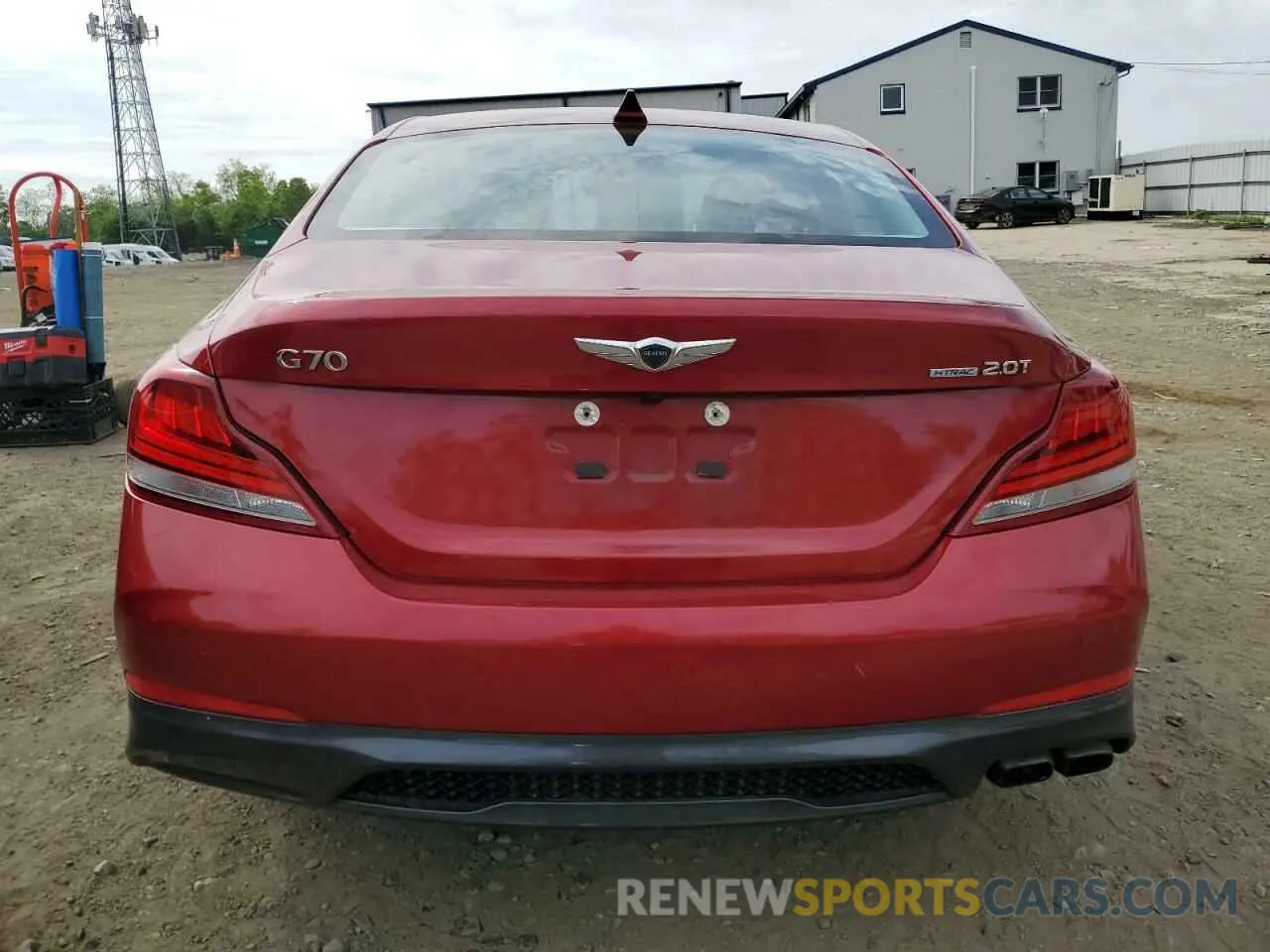 6 Photograph of a damaged car KMTG34LA3KU018183 GENESIS G70 2019