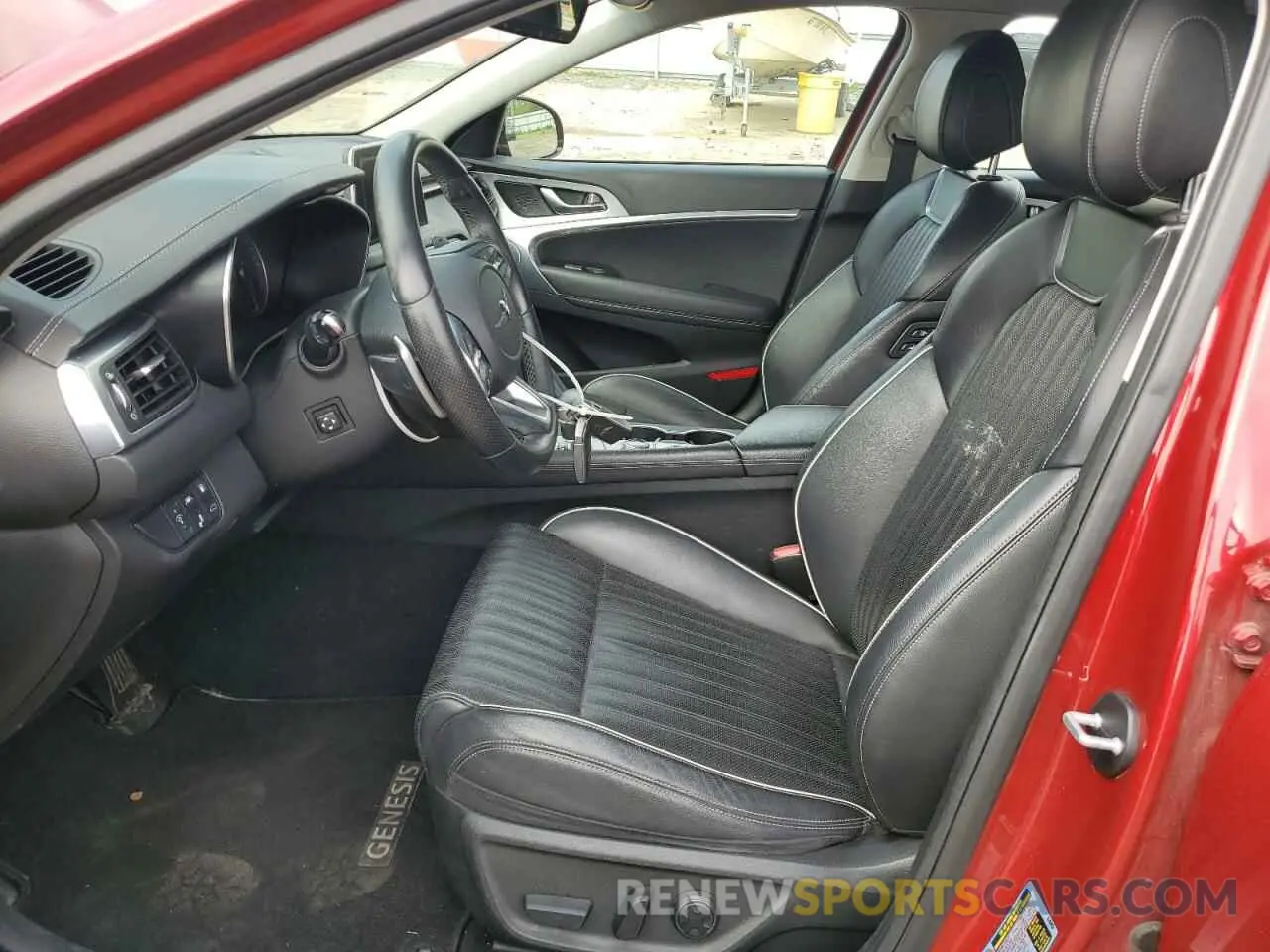 7 Photograph of a damaged car KMTG34LA3KU018183 GENESIS G70 2019