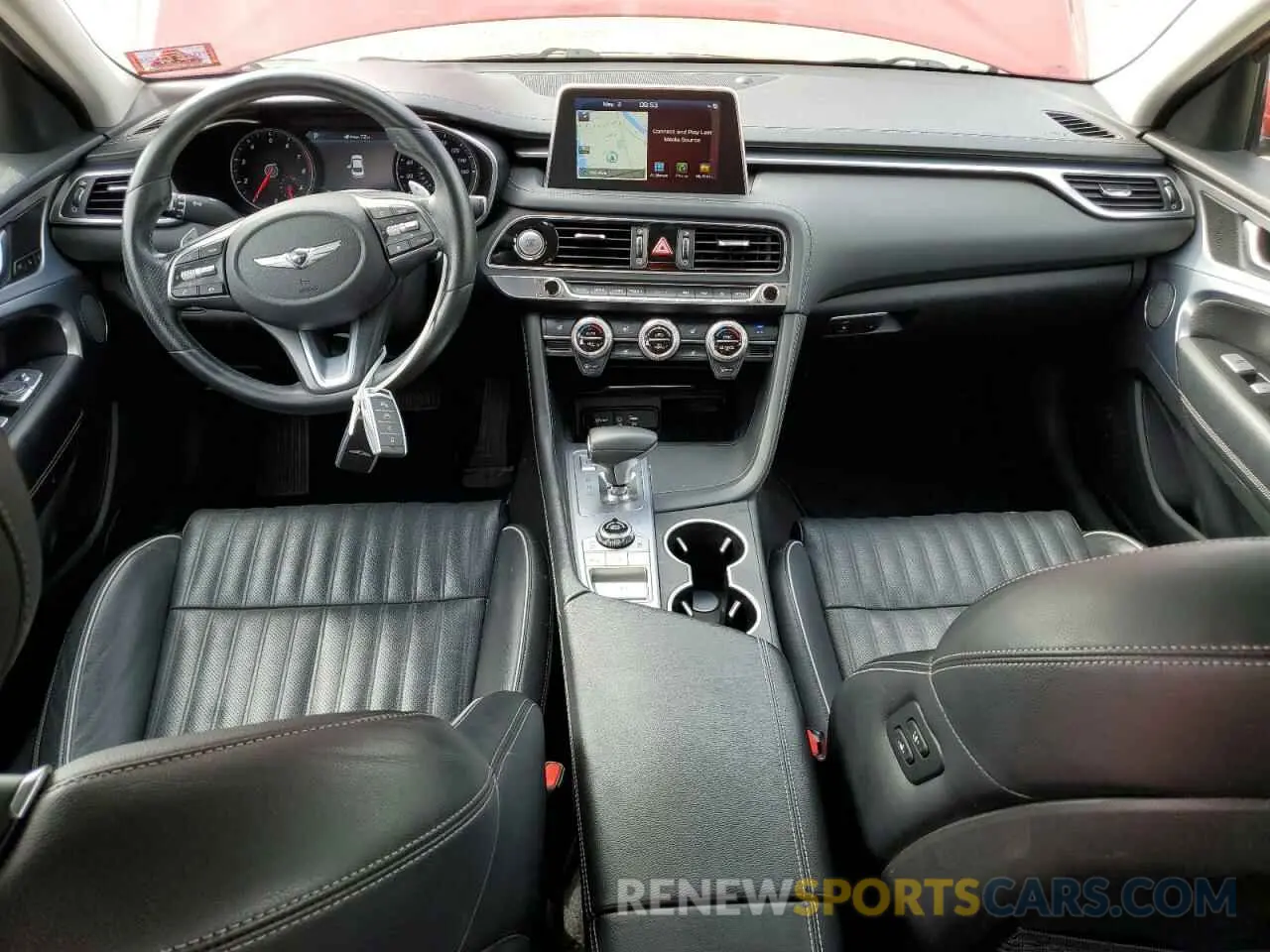 8 Photograph of a damaged car KMTG34LA3KU018183 GENESIS G70 2019