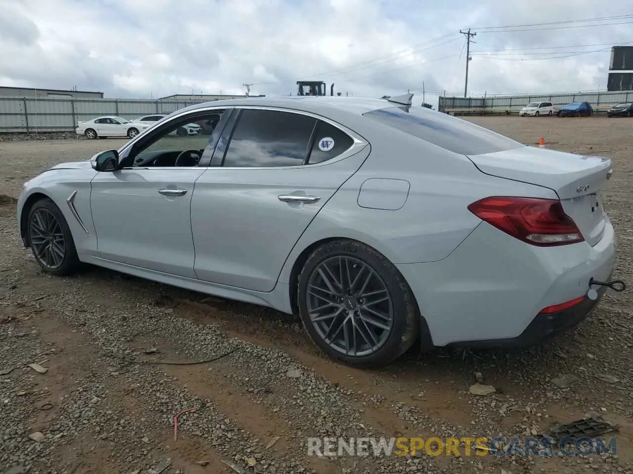 2 Photograph of a damaged car KMTG34LA3KU040152 GENESIS G70 2019