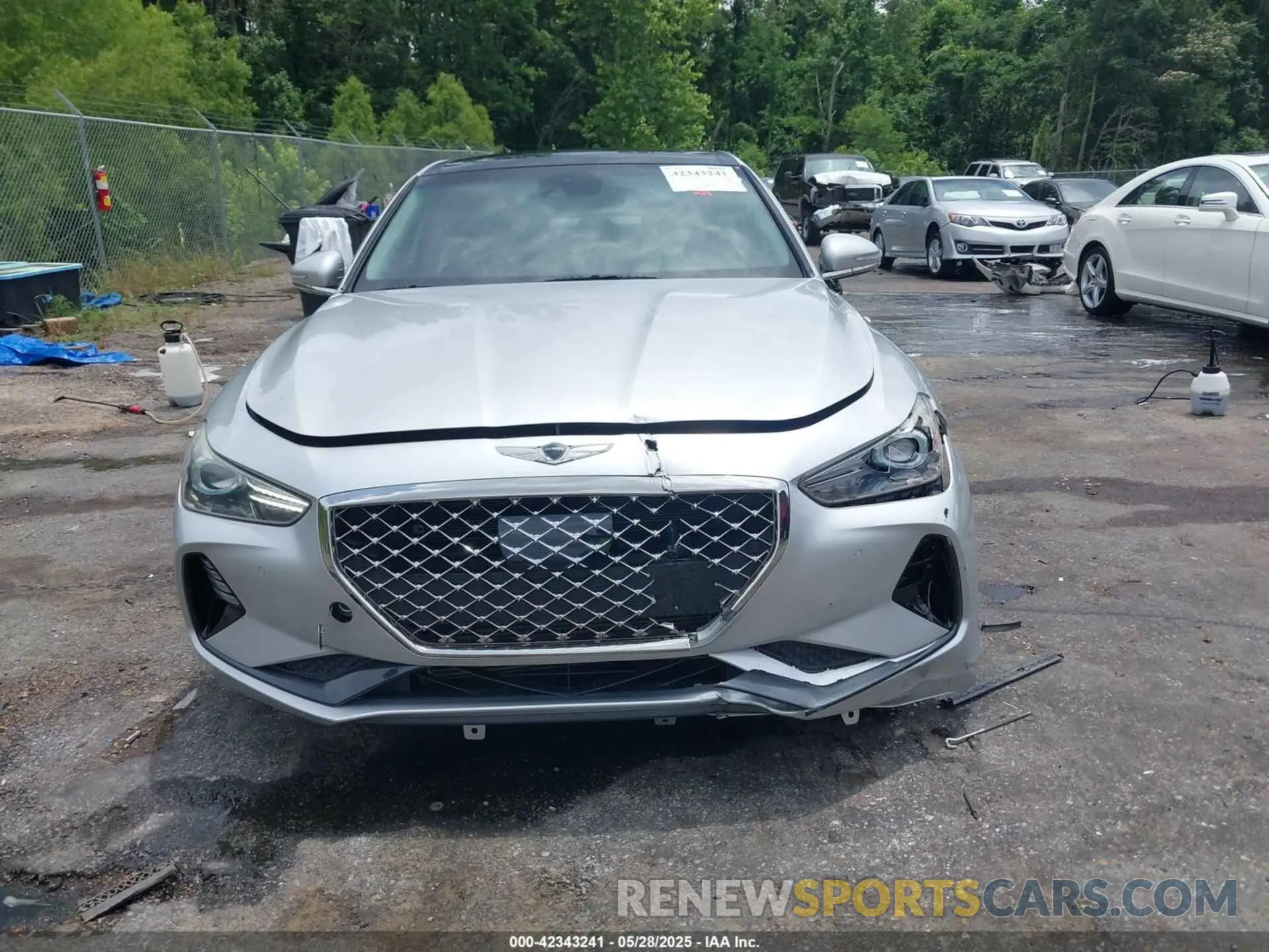 13 Photograph of a damaged car KMTG34LA4KU027233 GENESIS G70 2019