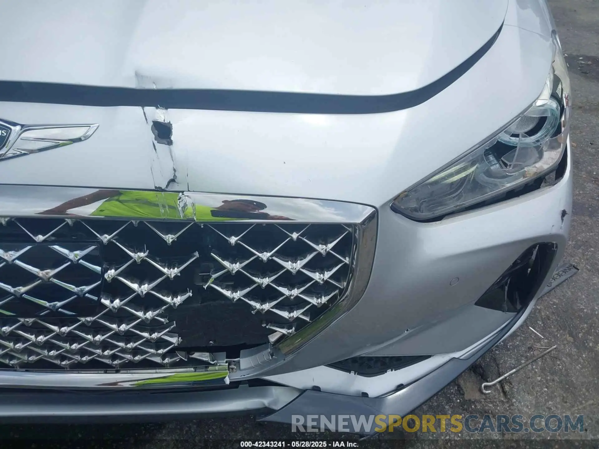 22 Photograph of a damaged car KMTG34LA4KU027233 GENESIS G70 2019