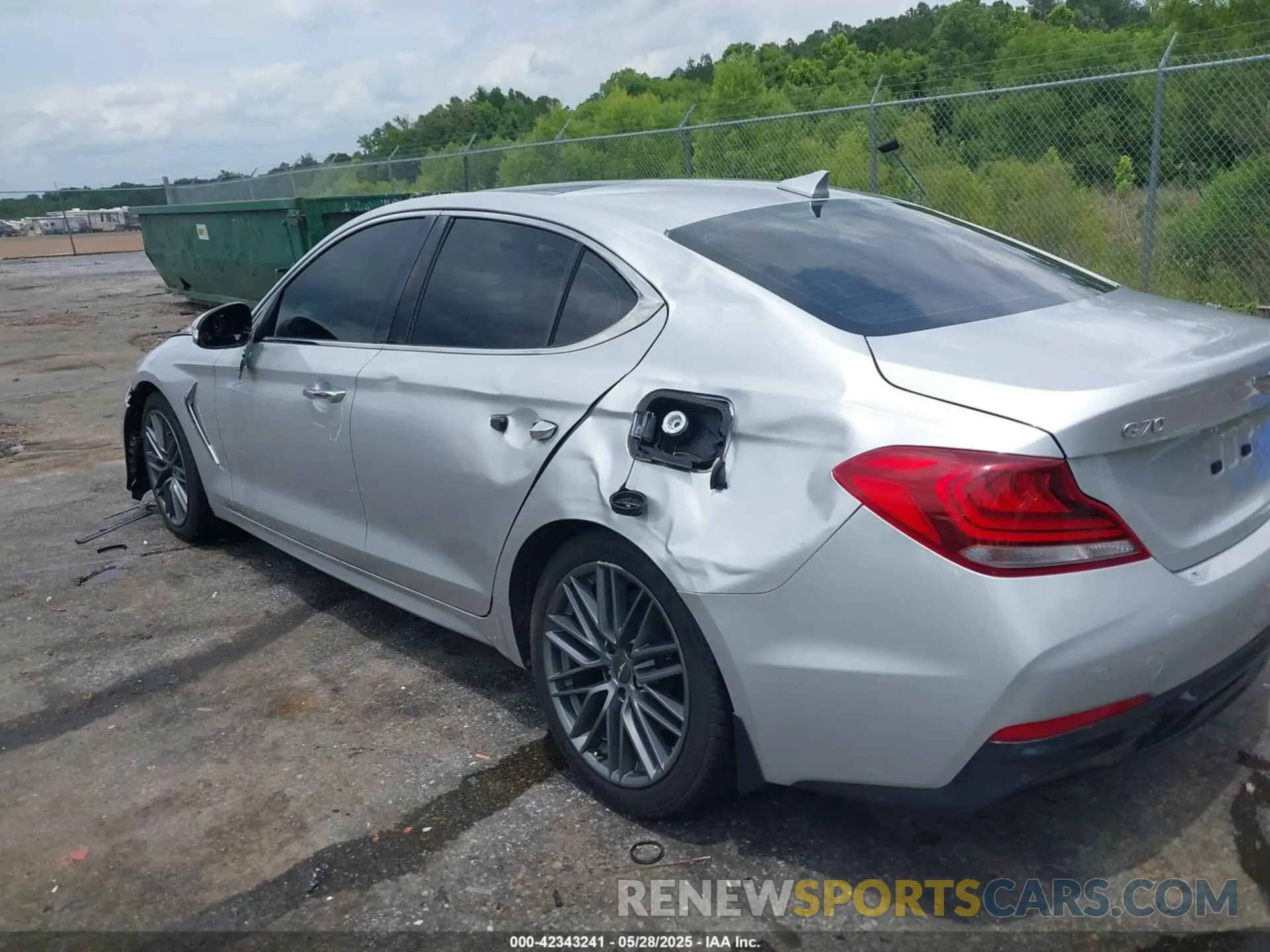 3 Photograph of a damaged car KMTG34LA4KU027233 GENESIS G70 2019