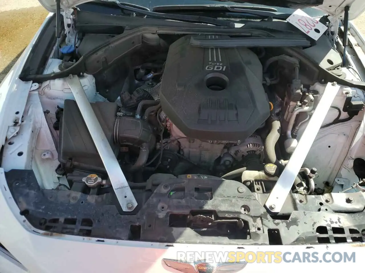 11 Photograph of a damaged car KMTG34LA6KU044132 GENESIS G70 2019