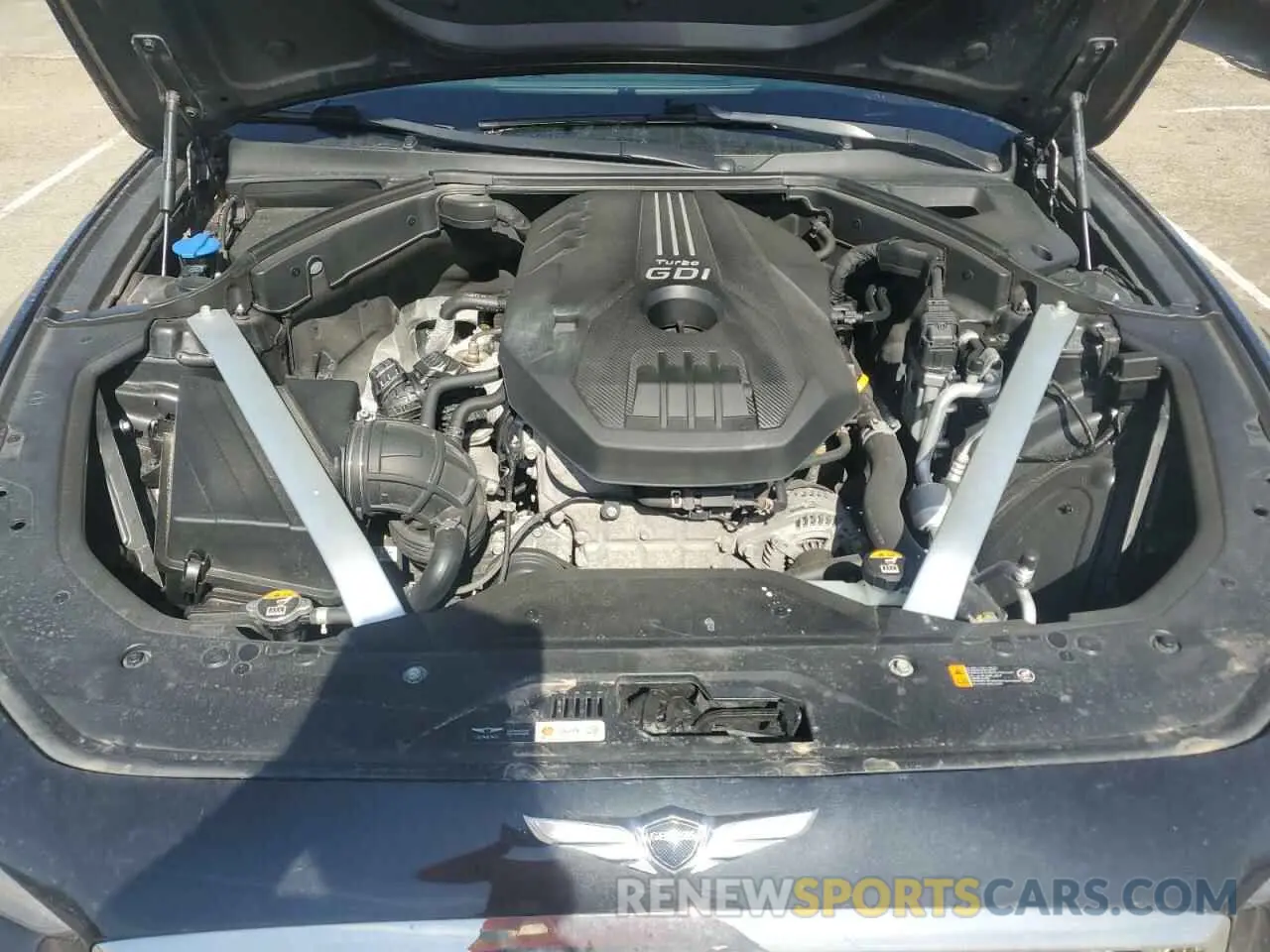 11 Photograph of a damaged car KMTG34LA9KU022979 GENESIS G70 2019