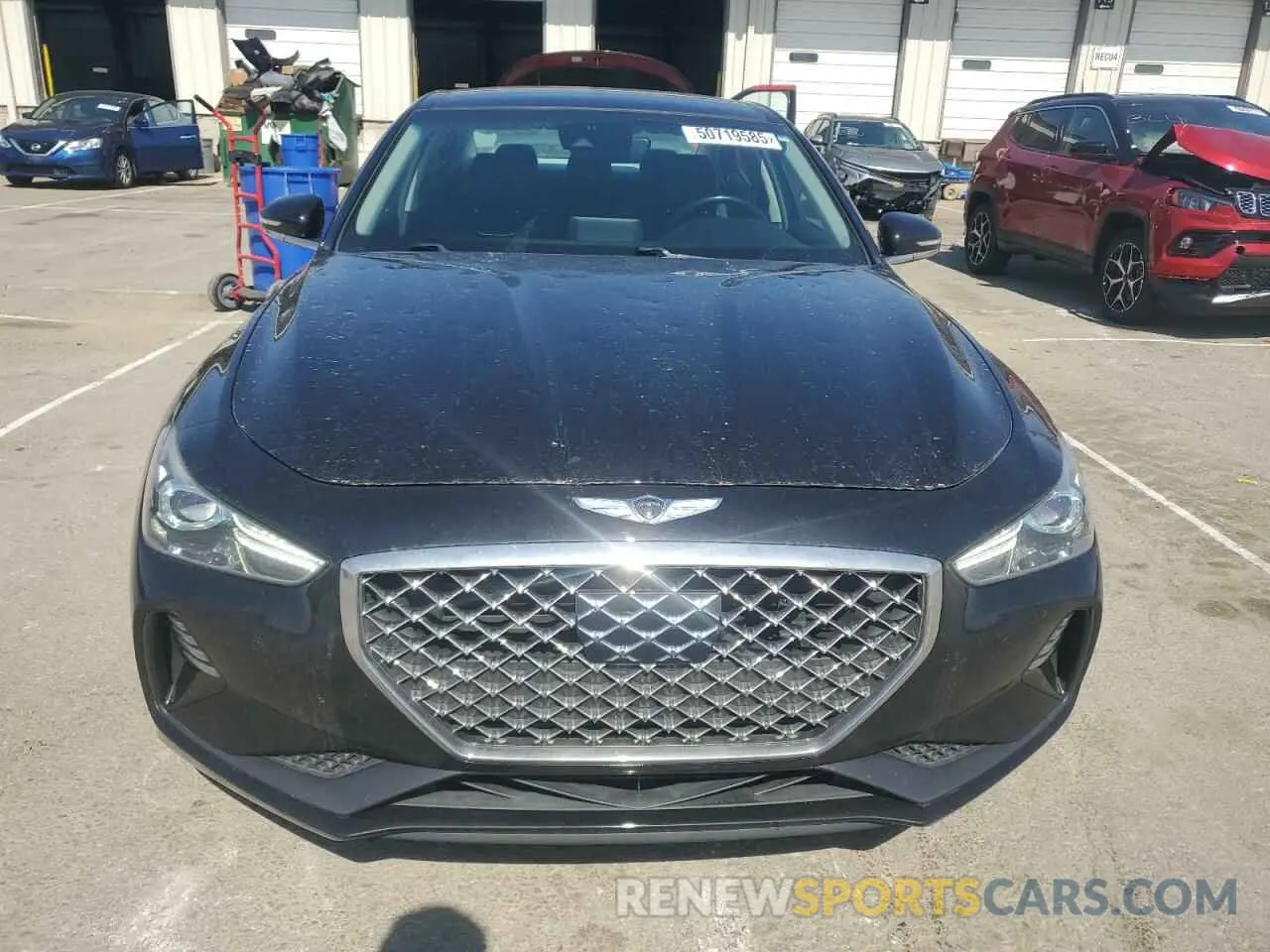 5 Photograph of a damaged car KMTG34LA9KU022979 GENESIS G70 2019