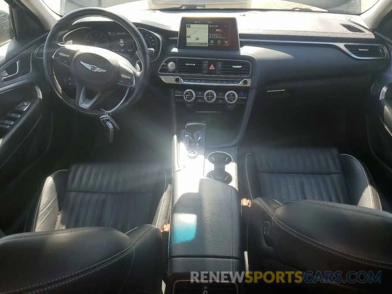 8 Photograph of a damaged car KMTG34LA9KU022979 GENESIS G70 2019