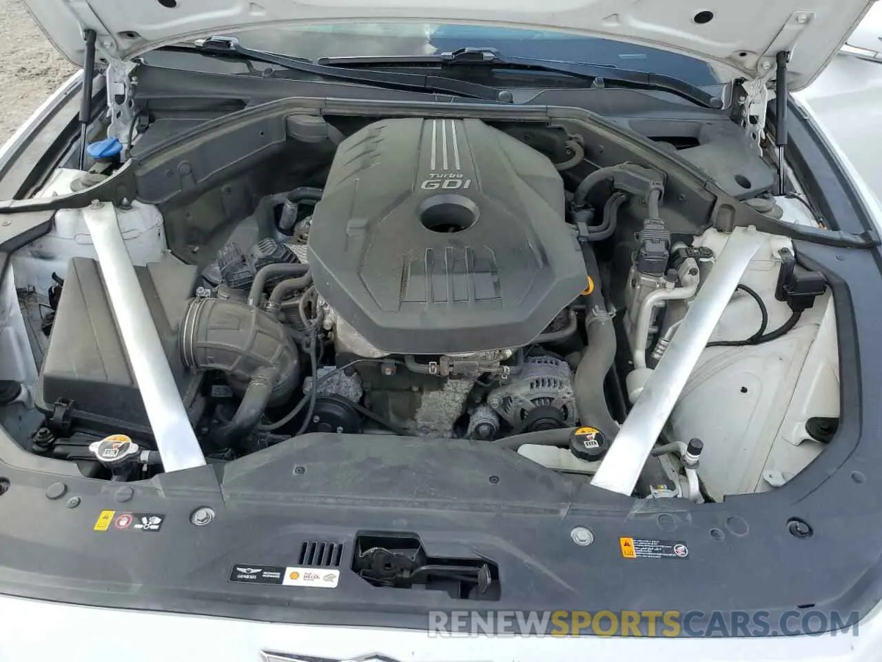 11 Photograph of a damaged car KMTG34LAXKU044313 GENESIS G70 2019