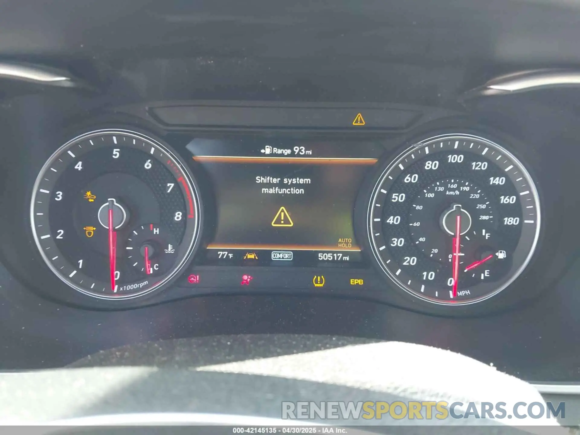 7 Photograph of a damaged car KMTG34LE0KU039981 GENESIS G70 2019