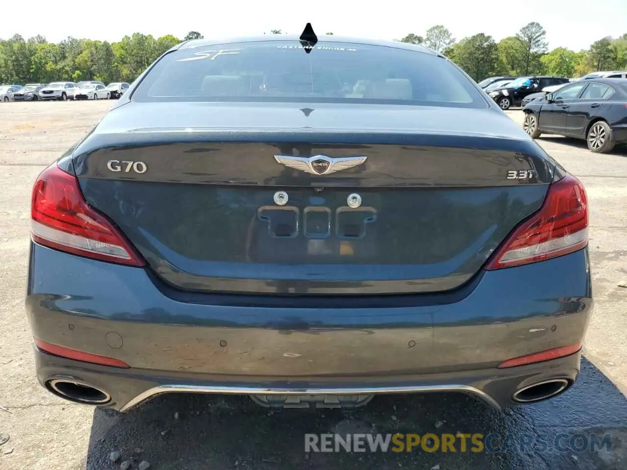6 Photograph of a damaged car KMTG34LE1KU012157 GENESIS G70 2019