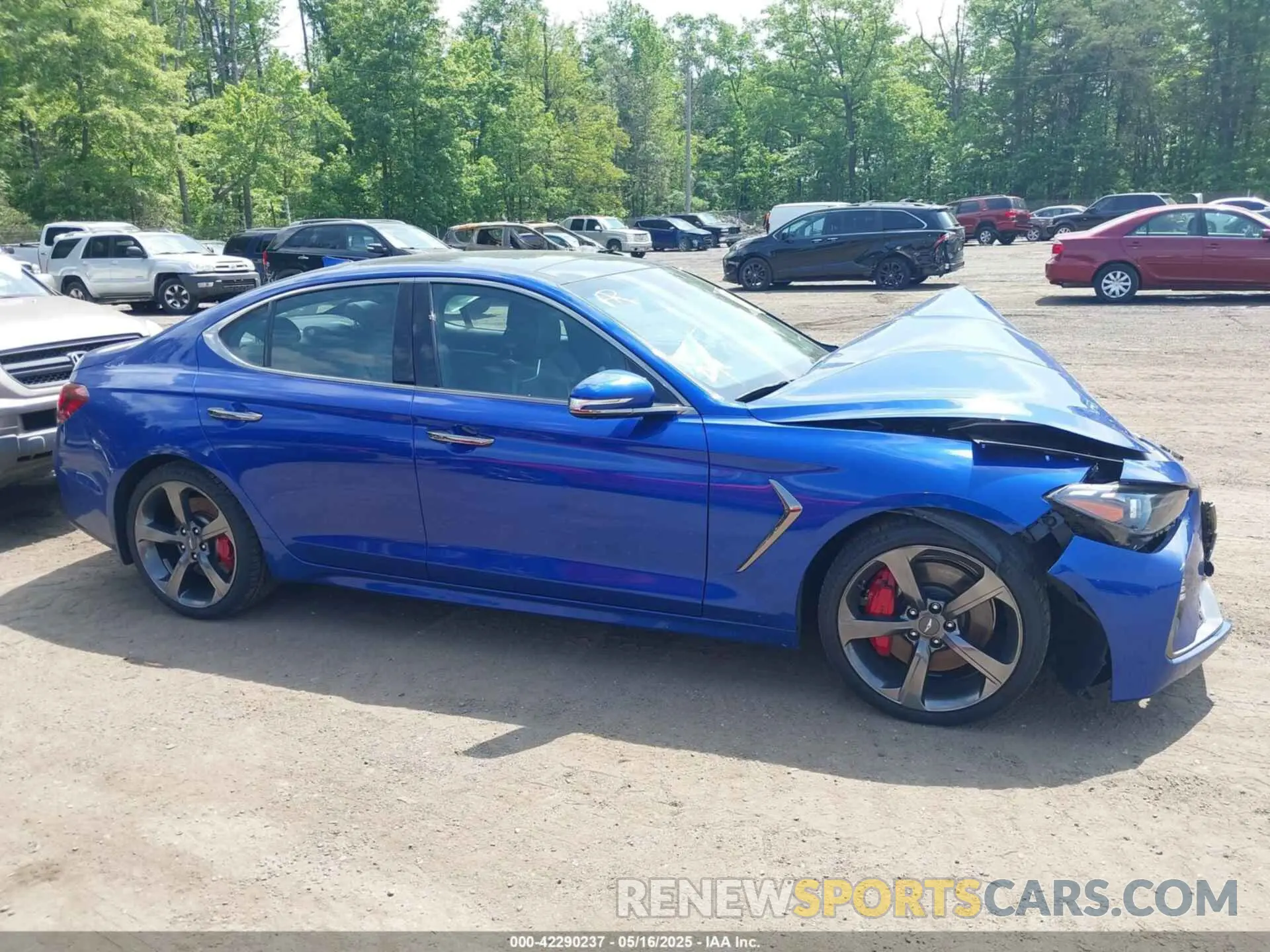 13 Photograph of a damaged car KMTG34LE1KU040136 GENESIS G70 2019