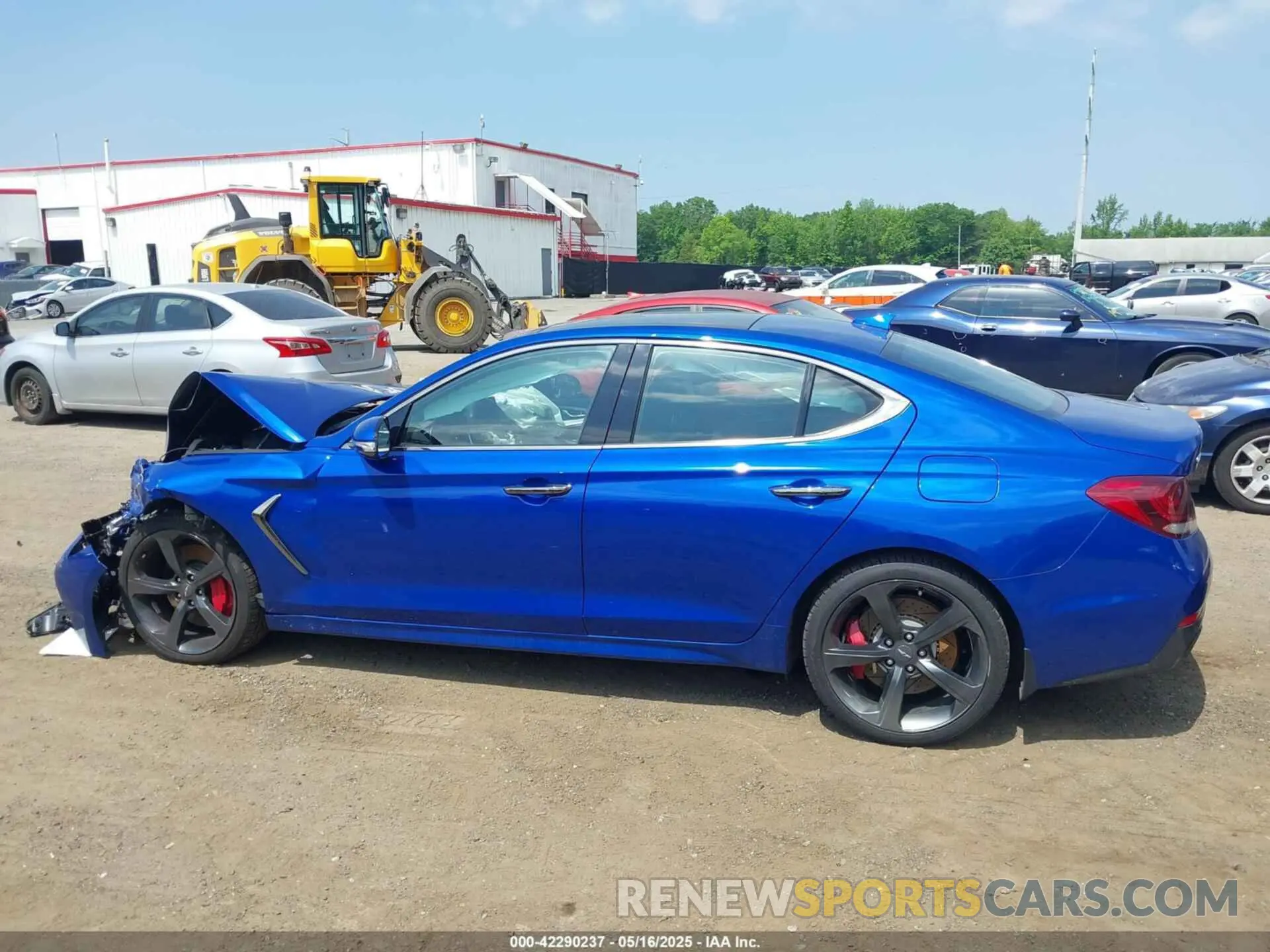 14 Photograph of a damaged car KMTG34LE1KU040136 GENESIS G70 2019