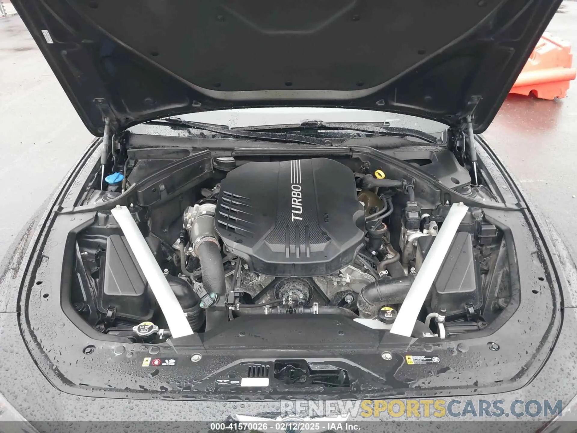 10 Photograph of a damaged car KMTG34LE2KU020333 GENESIS G70 2019