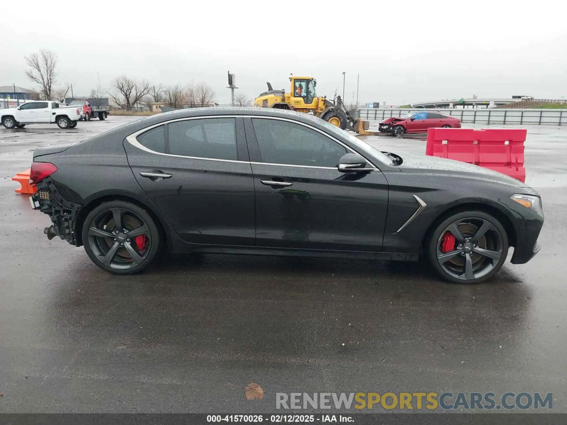 13 Photograph of a damaged car KMTG34LE2KU020333 GENESIS G70 2019