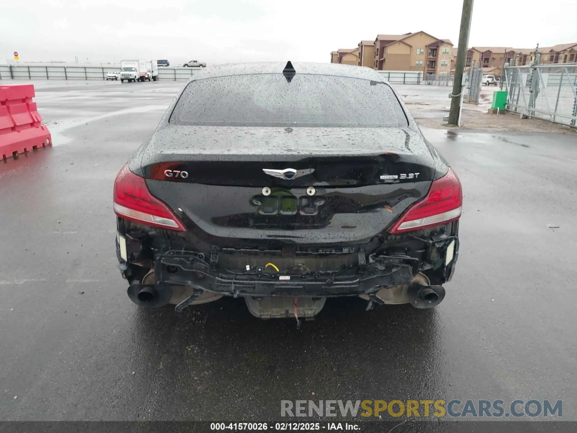 16 Photograph of a damaged car KMTG34LE2KU020333 GENESIS G70 2019
