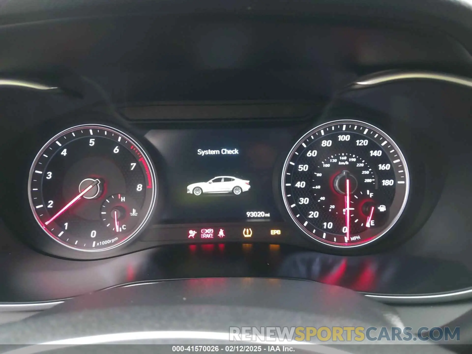 7 Photograph of a damaged car KMTG34LE2KU020333 GENESIS G70 2019
