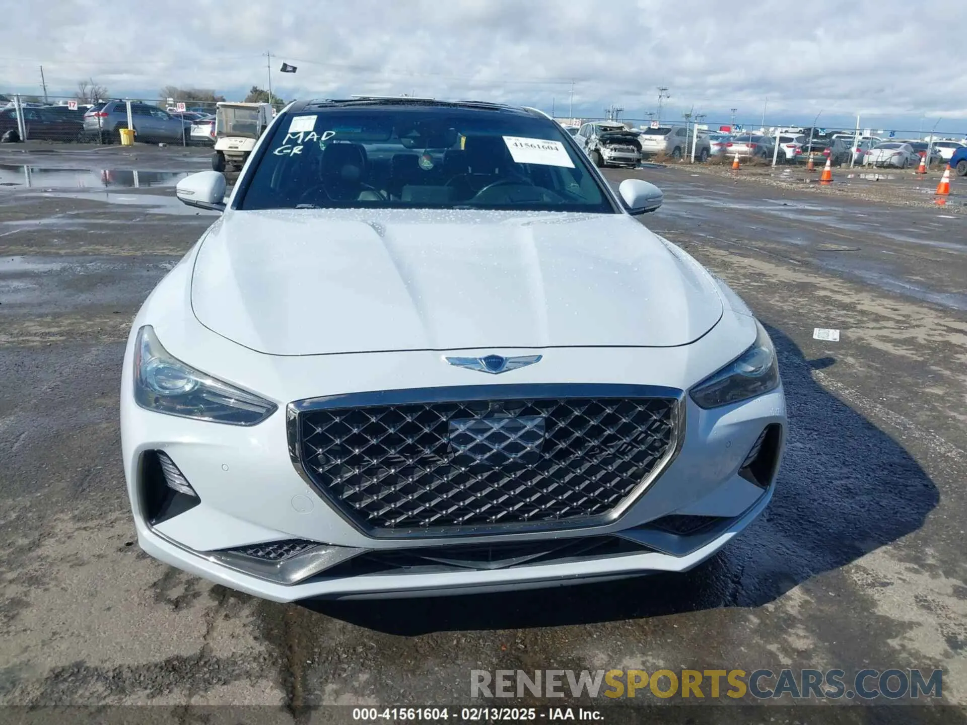 12 Photograph of a damaged car KMTG34LE2KU032479 GENESIS G70 2019