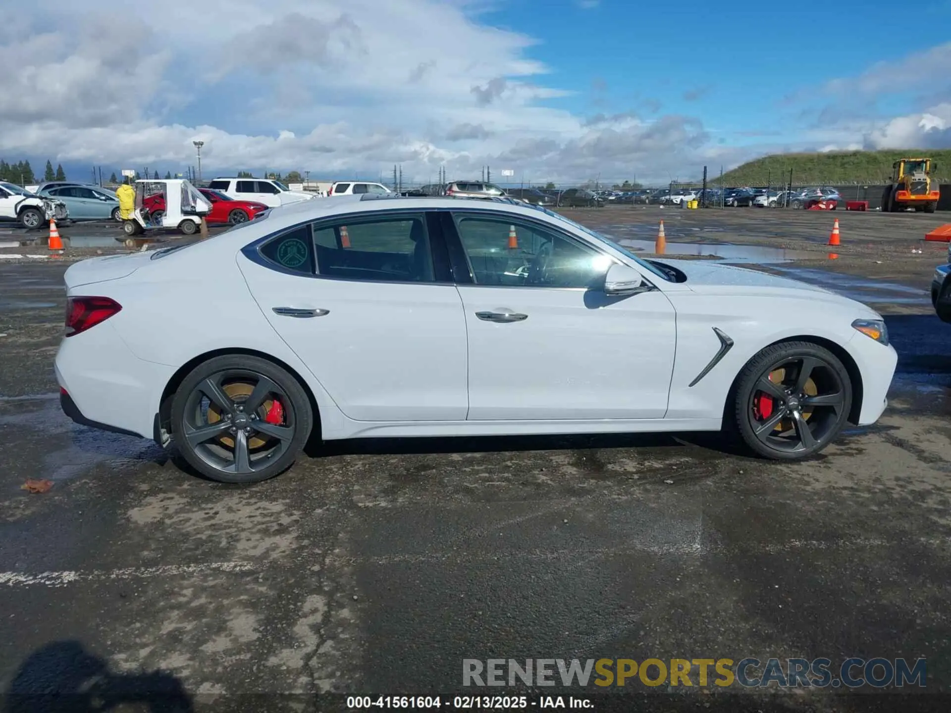 13 Photograph of a damaged car KMTG34LE2KU032479 GENESIS G70 2019