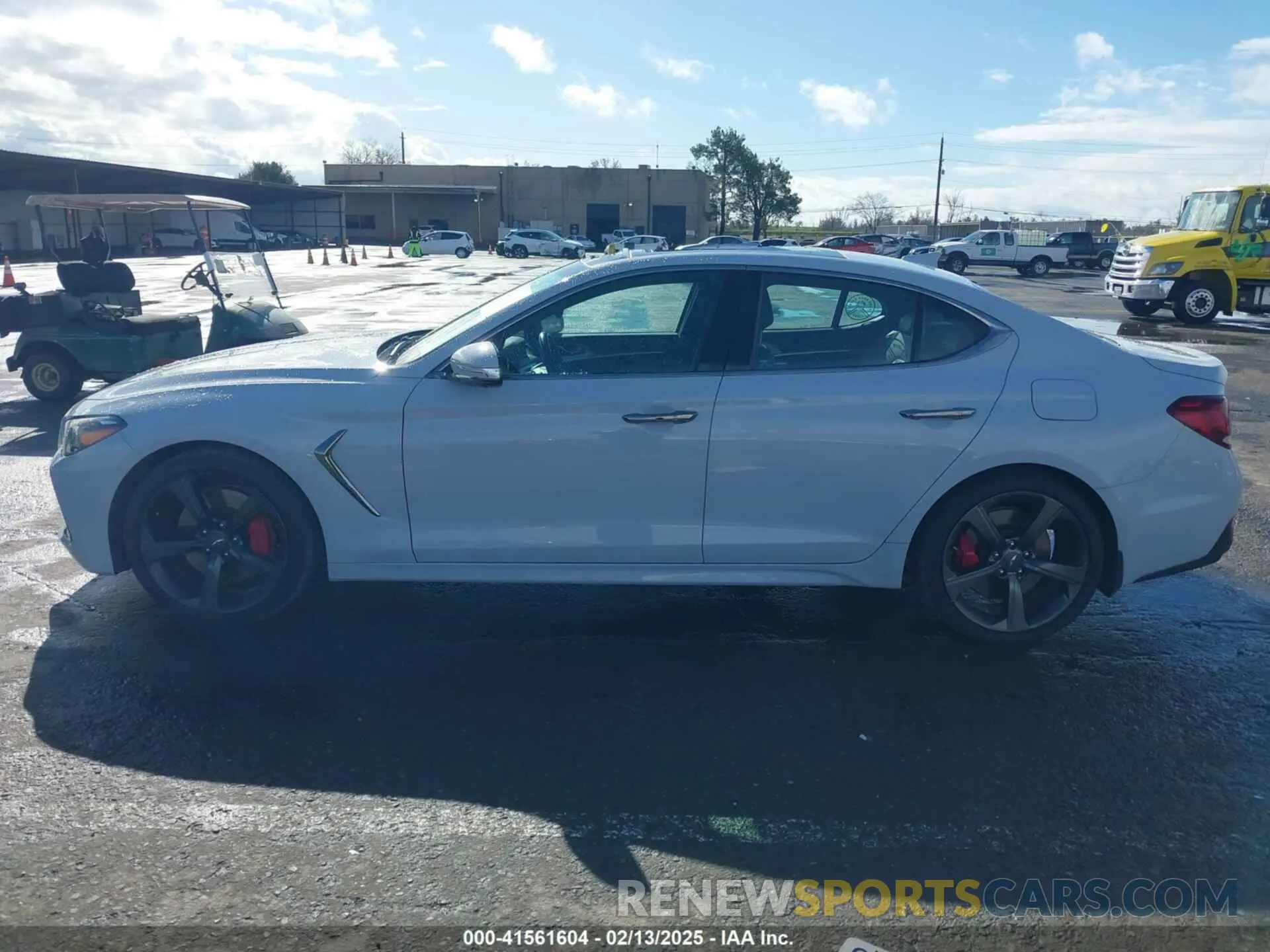 14 Photograph of a damaged car KMTG34LE2KU032479 GENESIS G70 2019