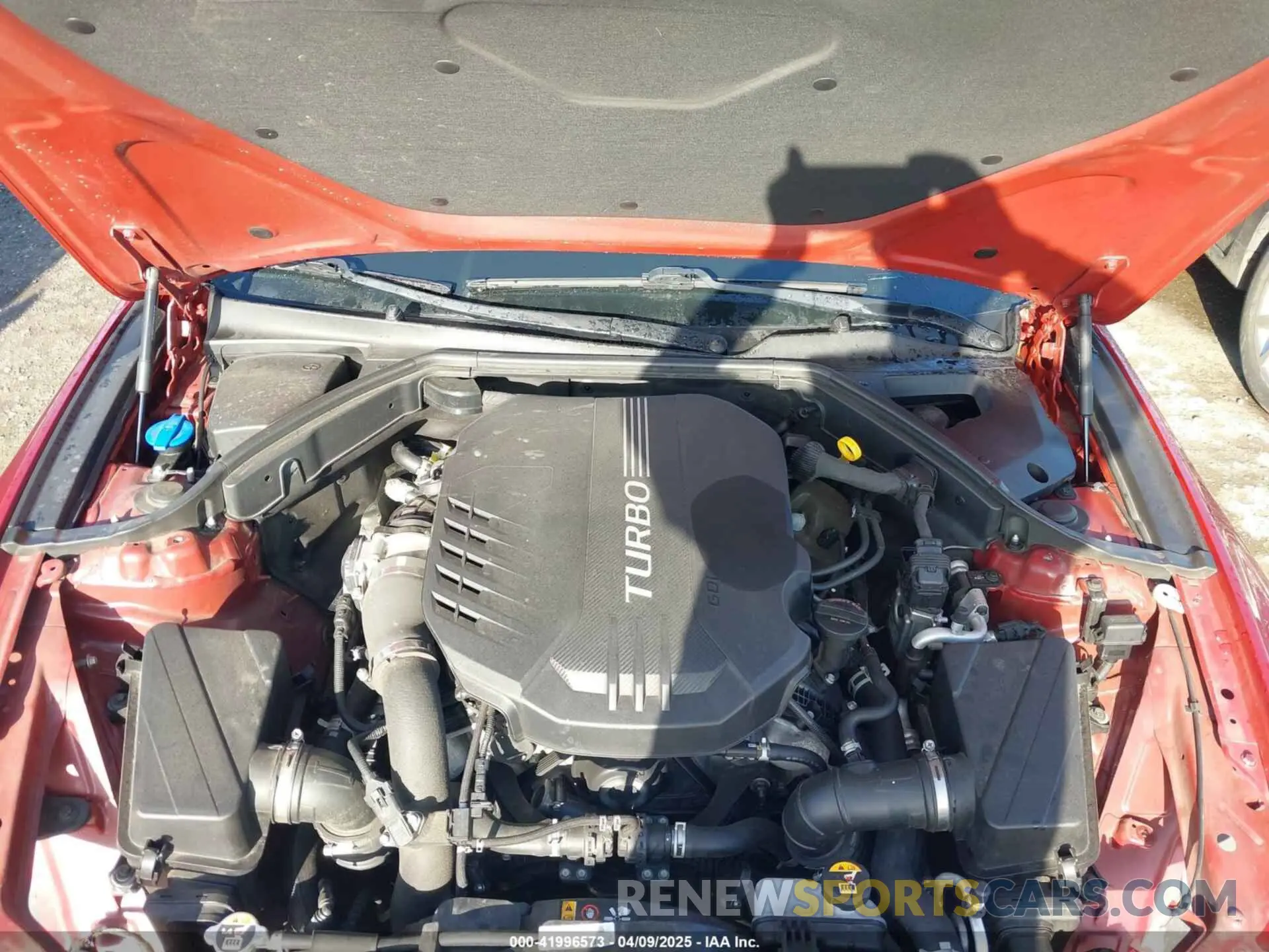 10 Photograph of a damaged car KMTG34LE6KU022487 GENESIS G70 2019