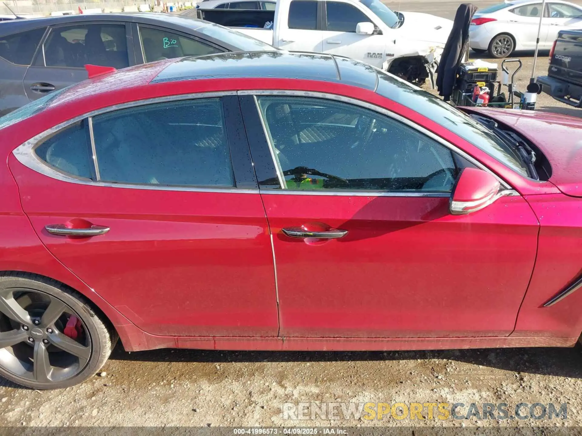 14 Photograph of a damaged car KMTG34LE6KU022487 GENESIS G70 2019