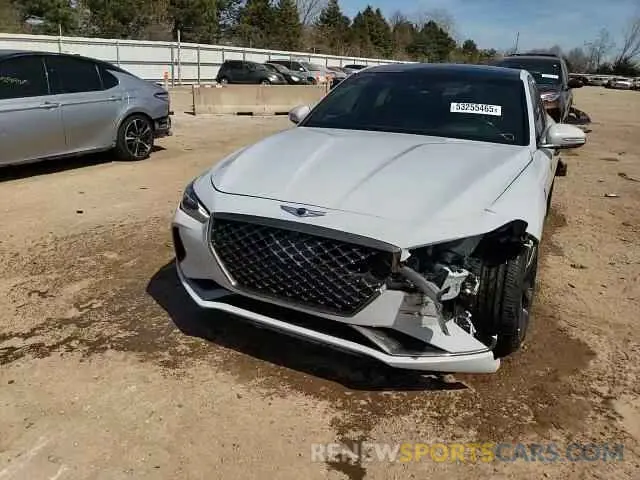 14 Photograph of a damaged car KMTG34LE7KU017864 GENESIS G70 2019