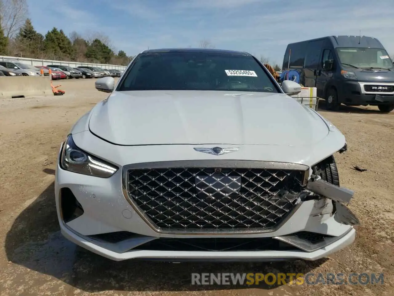 5 Photograph of a damaged car KMTG34LE7KU017864 GENESIS G70 2019