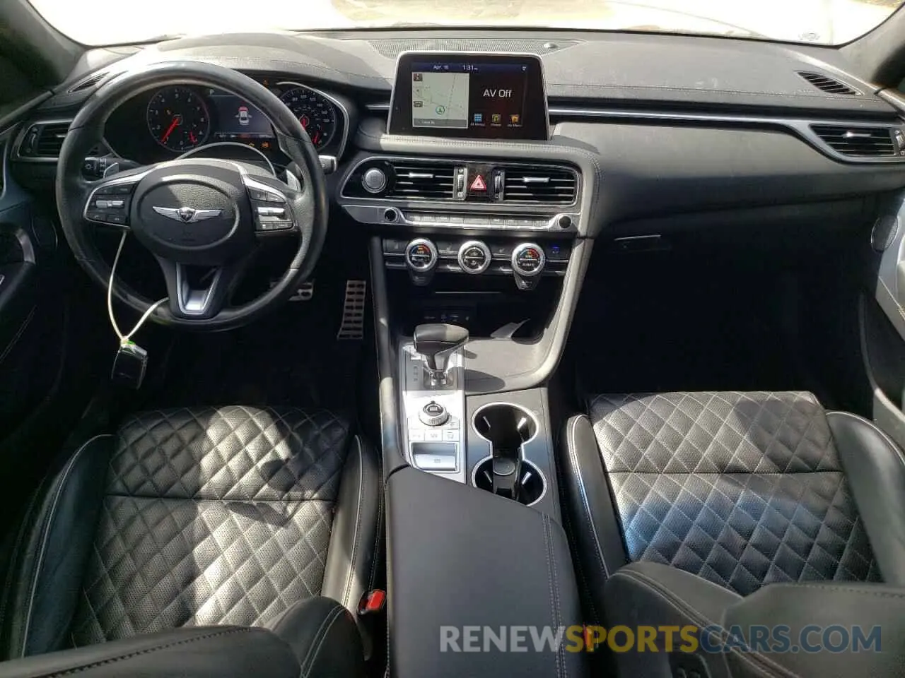 8 Photograph of a damaged car KMTG34LE7KU017864 GENESIS G70 2019