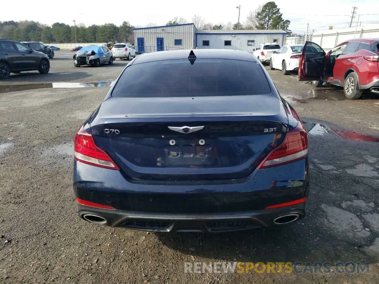 6 Photograph of a damaged car KMTG34LE8KU021082 GENESIS G70 2019