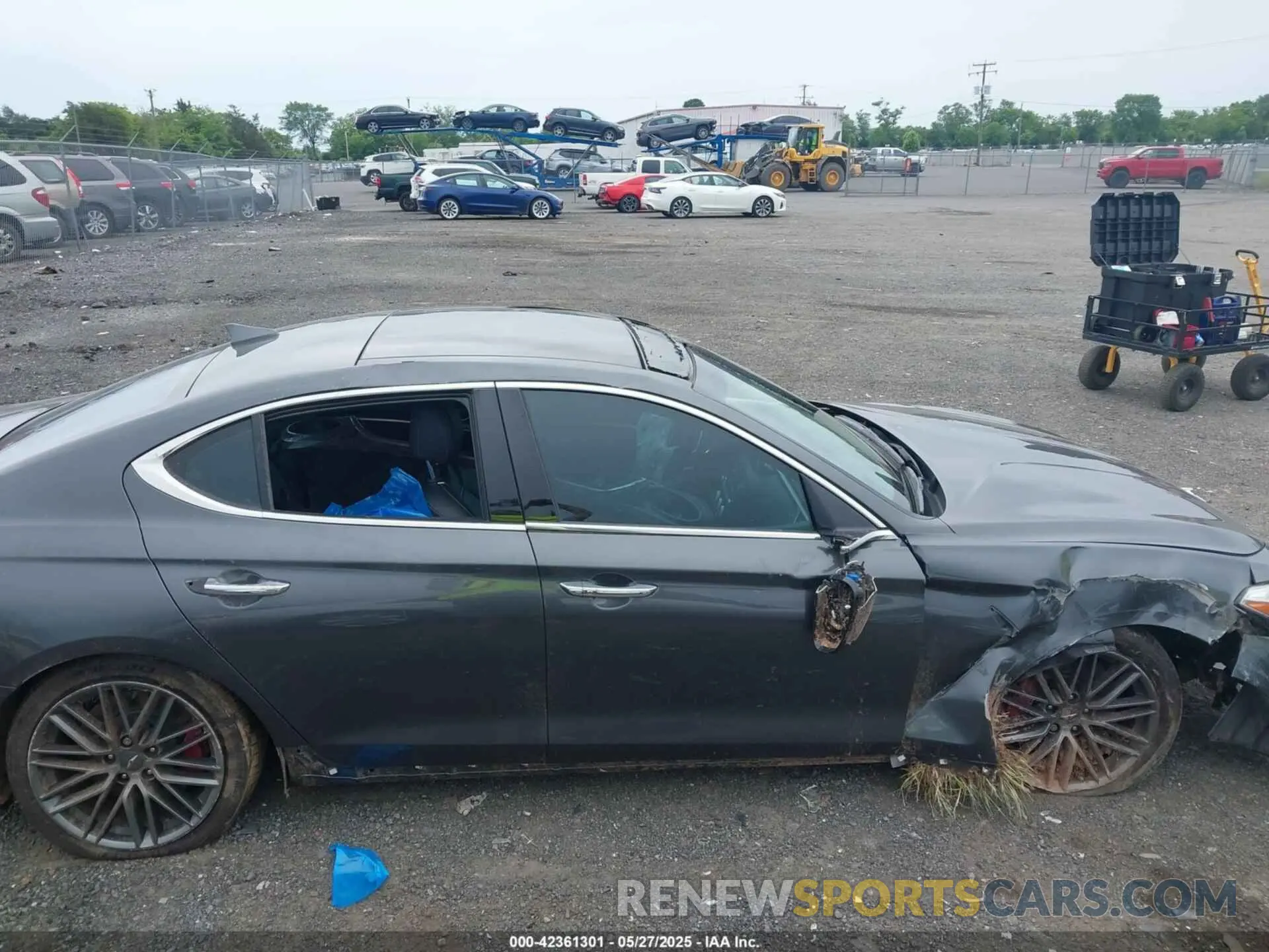 14 Photograph of a damaged car KMTG34LE8KU035029 GENESIS G70 2019