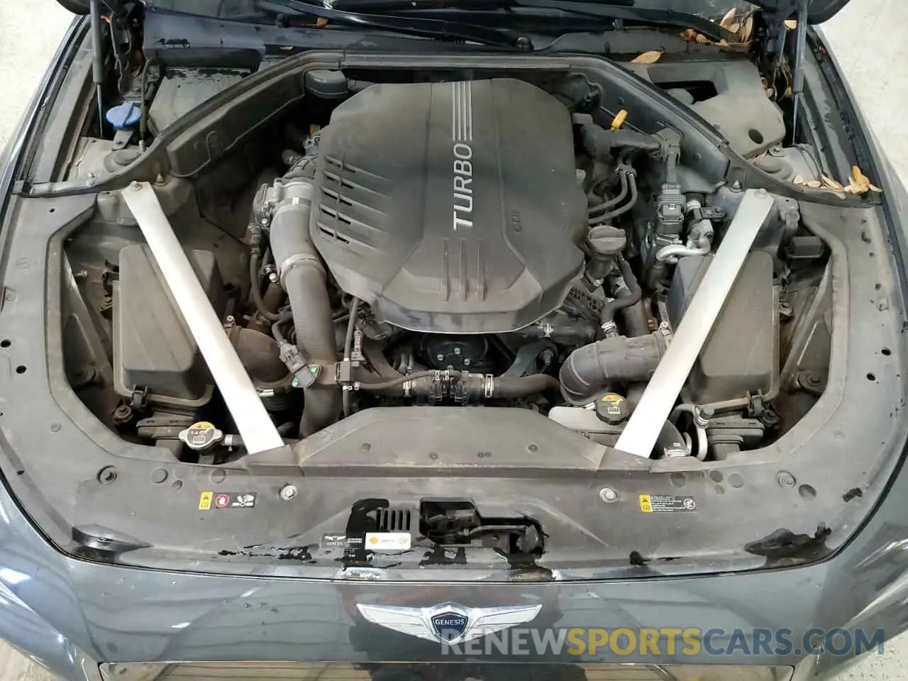 11 Photograph of a damaged car KMTG34LE9KU021057 GENESIS G70 2019