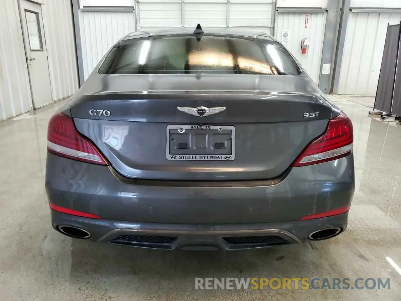 6 Photograph of a damaged car KMTG34LE9KU021057 GENESIS G70 2019