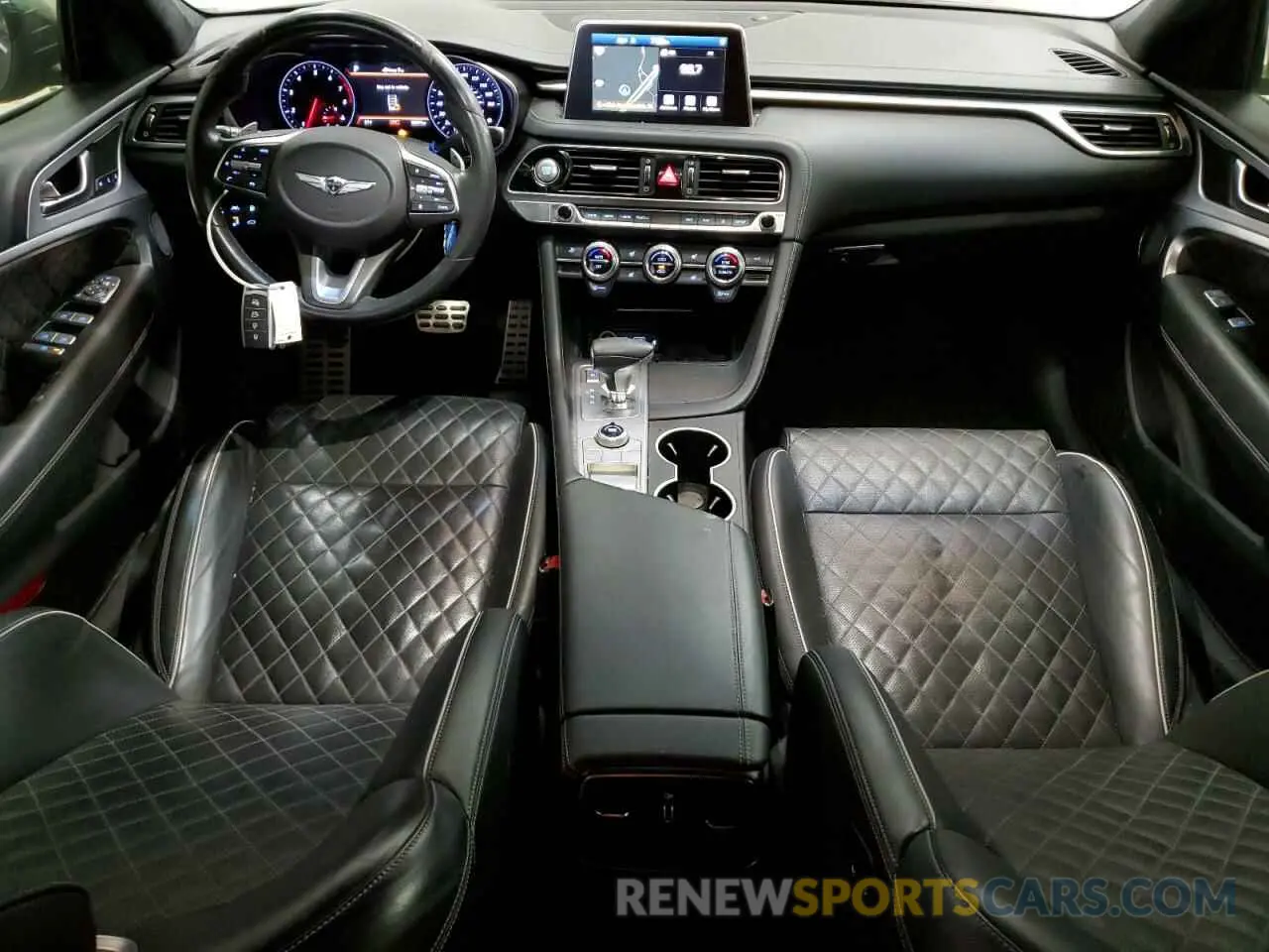 8 Photograph of a damaged car KMTG34LE9KU021057 GENESIS G70 2019