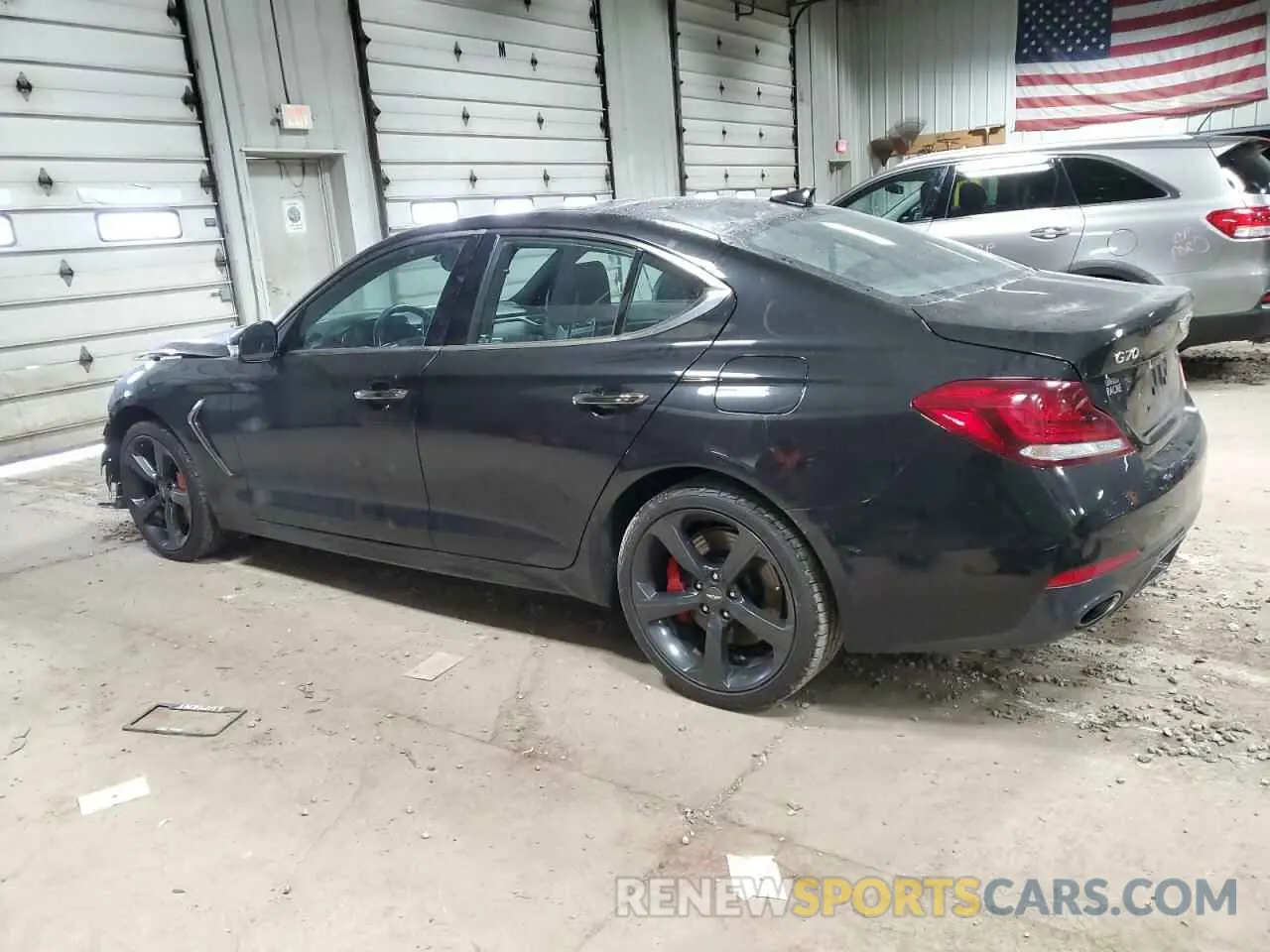 2 Photograph of a damaged car KMTG34LE9KU025478 GENESIS G70 2019