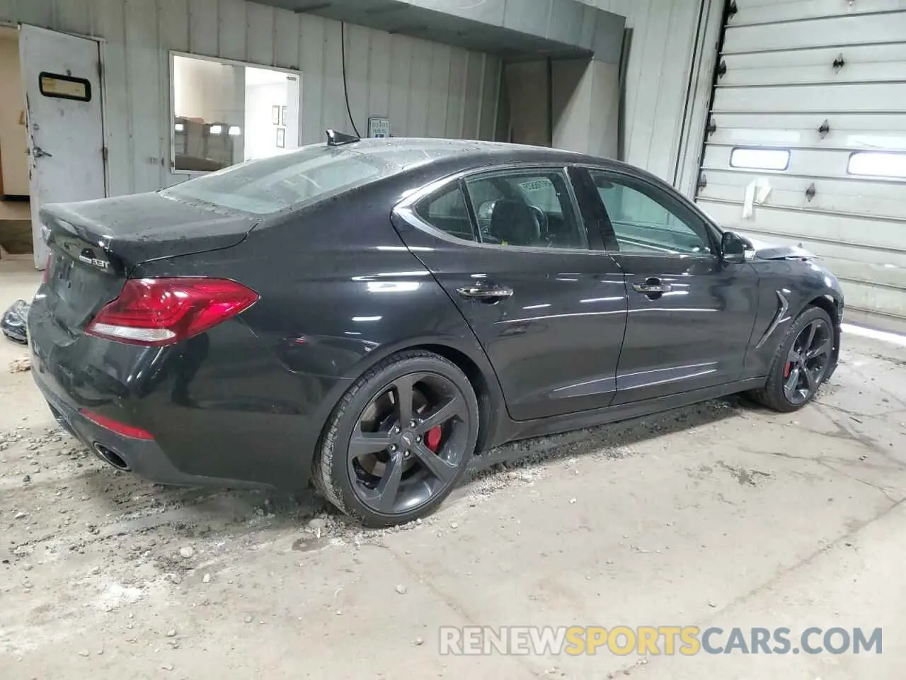 3 Photograph of a damaged car KMTG34LE9KU025478 GENESIS G70 2019