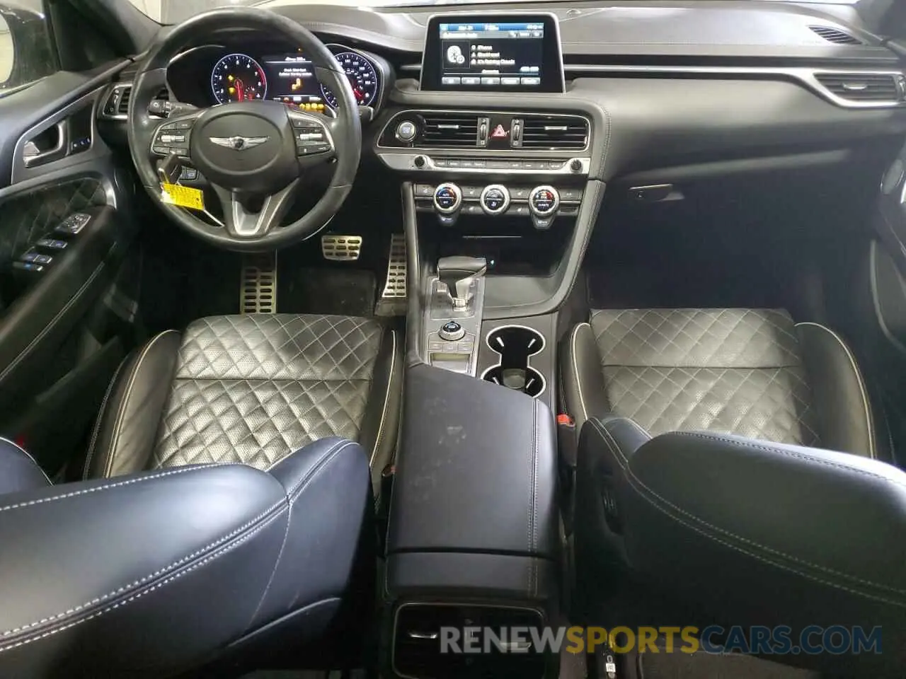 8 Photograph of a damaged car KMTG34LE9KU025478 GENESIS G70 2019