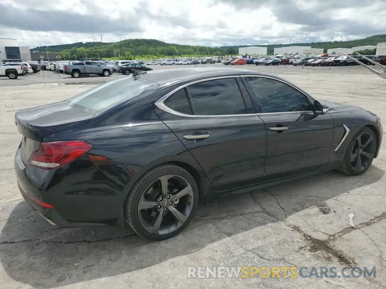 3 Photograph of a damaged car KMTG44LA0KU037450 GENESIS G70 2019