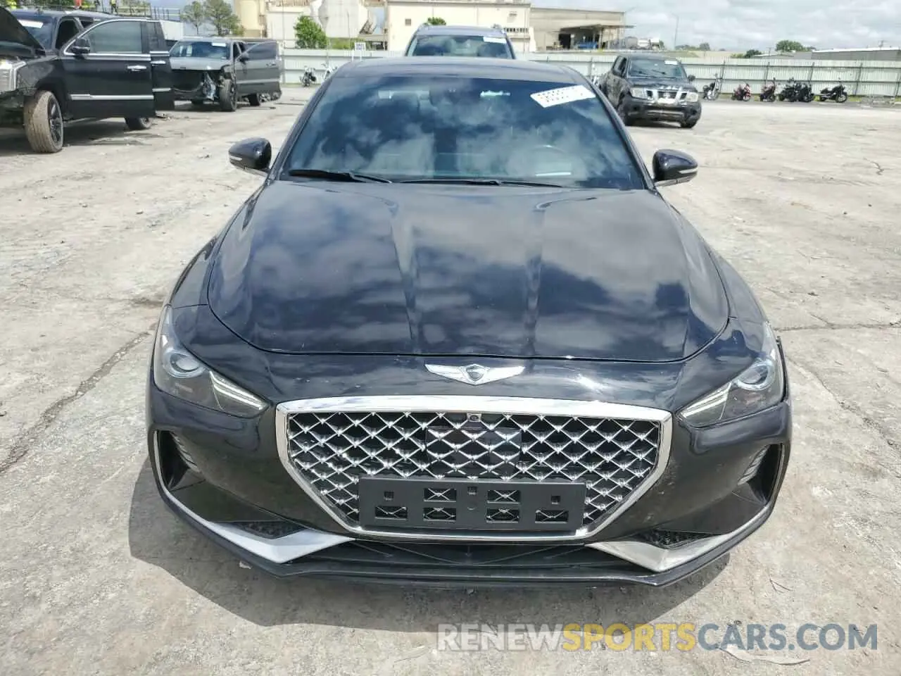 5 Photograph of a damaged car KMTG44LA0KU037450 GENESIS G70 2019