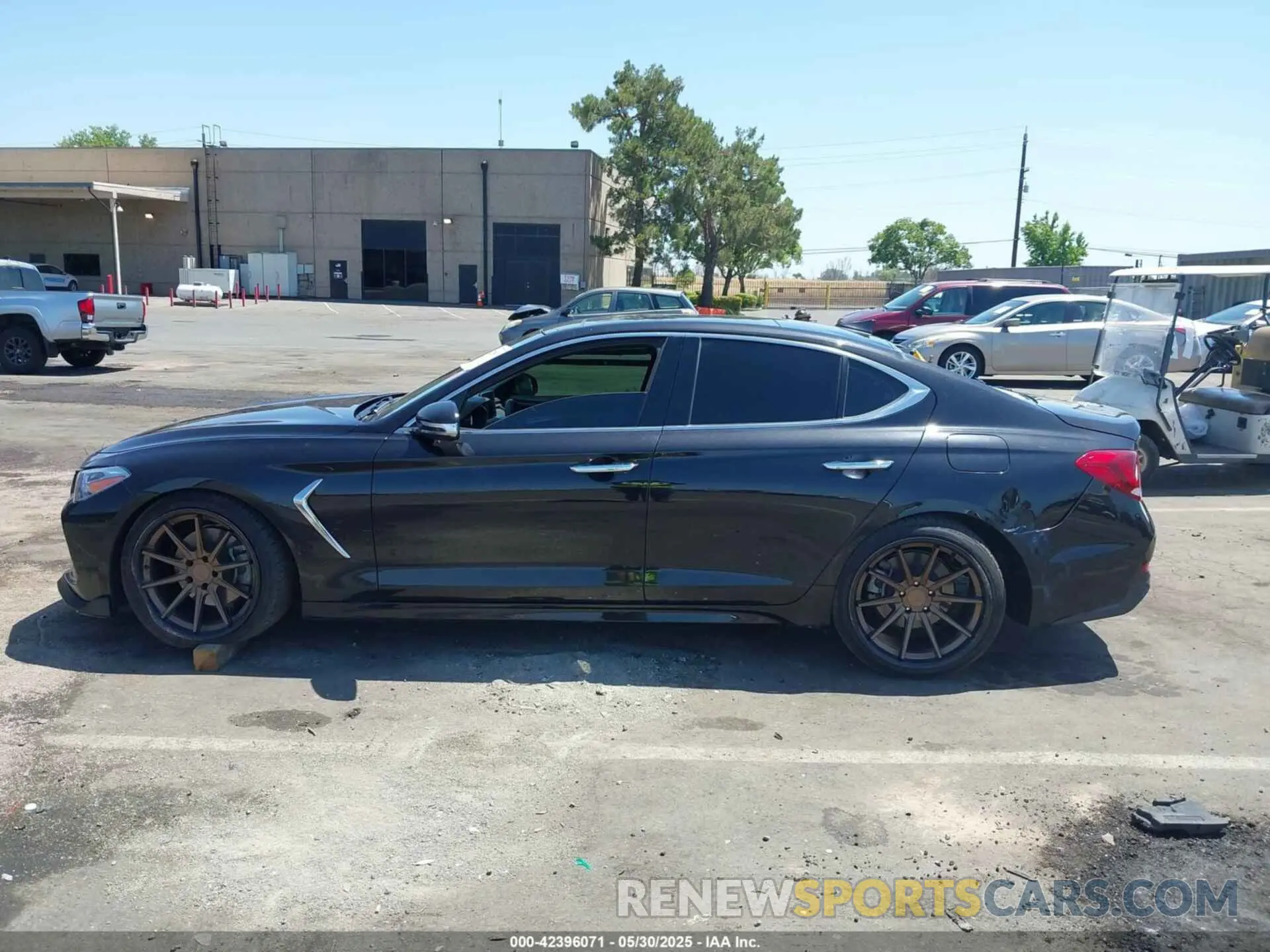 14 Photograph of a damaged car KMTG44LA1KU038168 GENESIS G70 2019