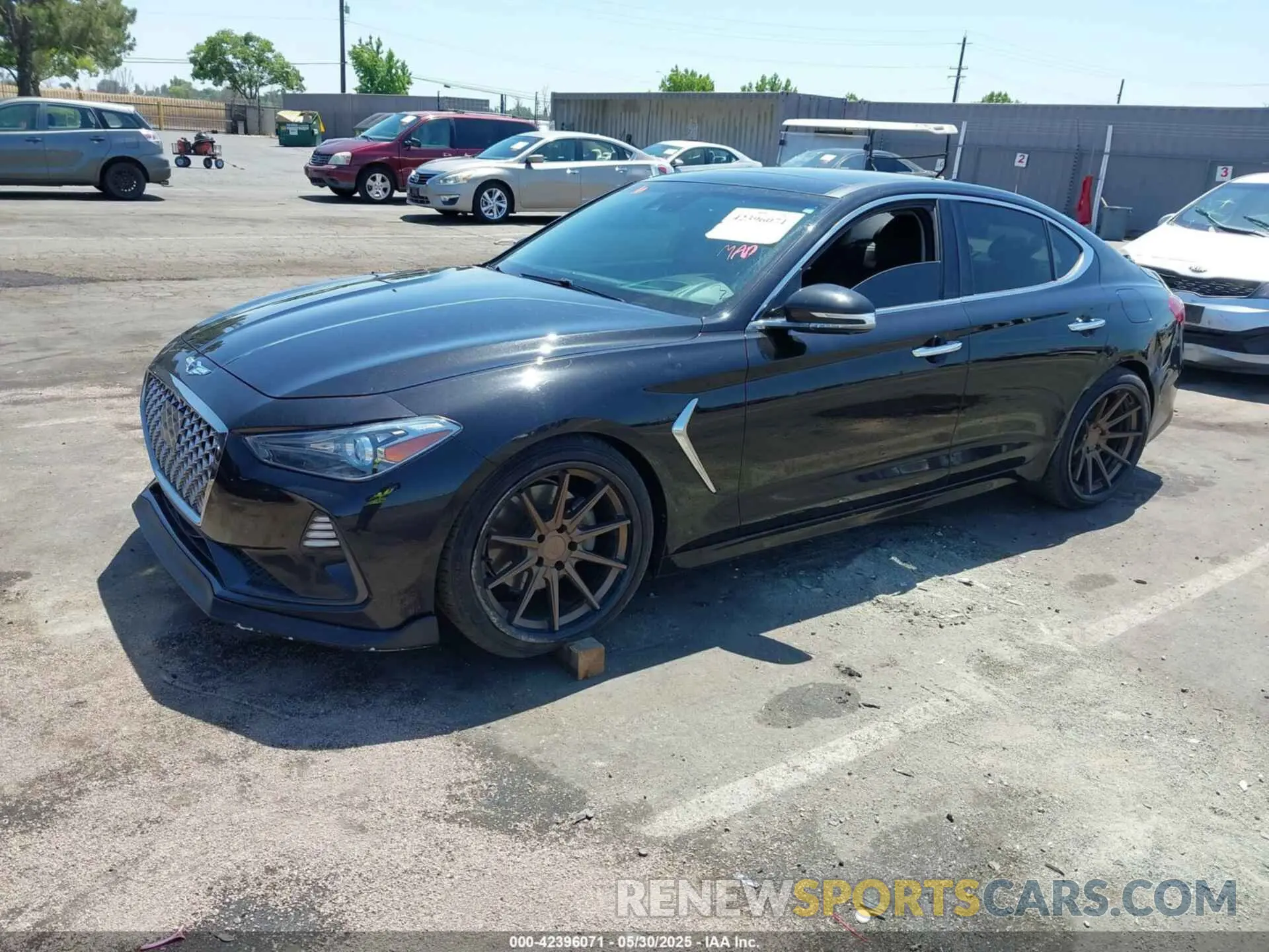 2 Photograph of a damaged car KMTG44LA1KU038168 GENESIS G70 2019
