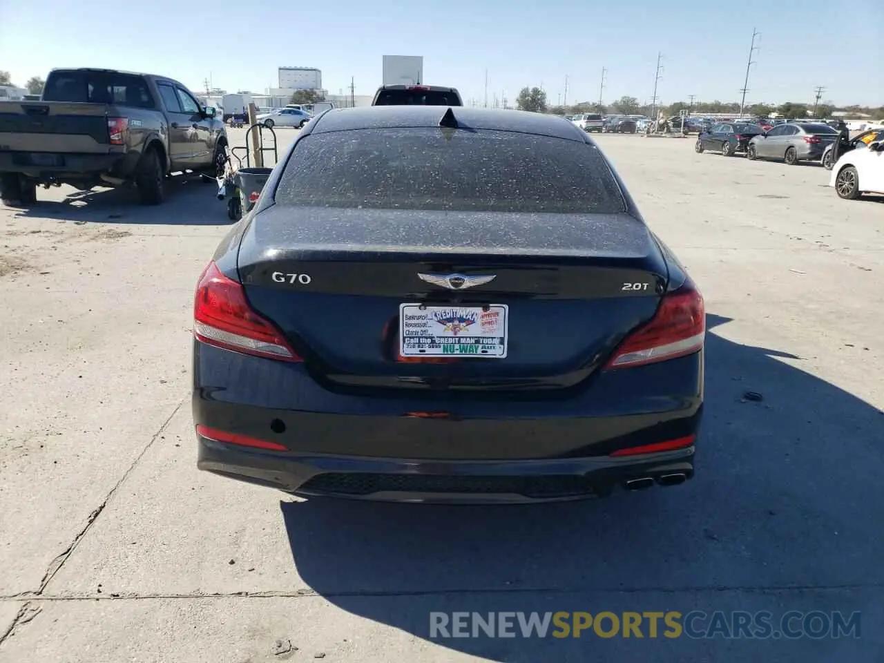 6 Photograph of a damaged car KMTG44LA2KU026742 GENESIS G70 2019