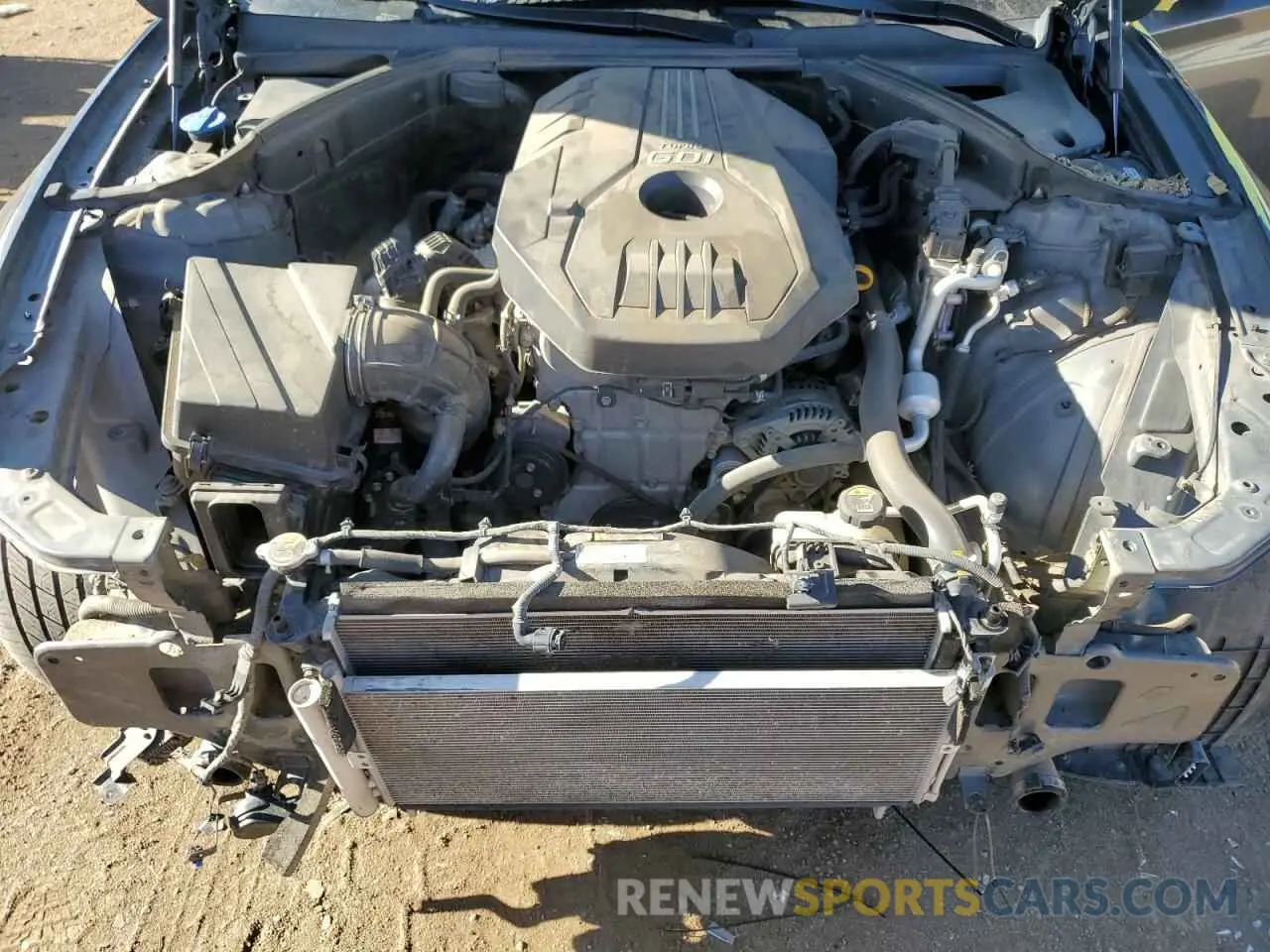 11 Photograph of a damaged car KMTG44LA5KU017839 GENESIS G70 2019